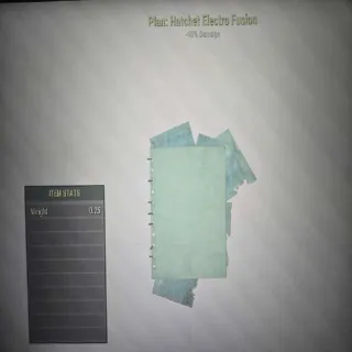 Hatchet Electro Fusion Plant