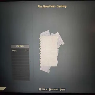 Flower Crown - Crystalcup Plan