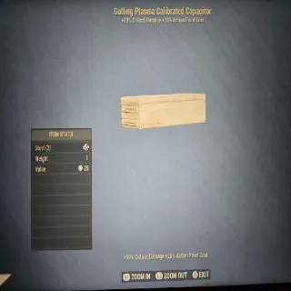 Gatling Plasma Calibrated Capacitor Mod