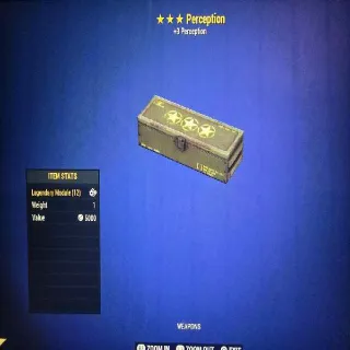 5 3* Perception Mods