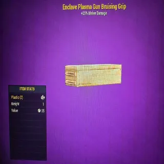 Enclave Plasma Gun Bruising Grip