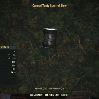 100 Canned Tasty Squirrel Stew