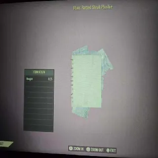 Rotted Steak Plushie Plan