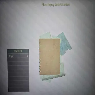 Happy Jack O'Lantern Plan