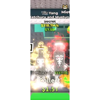 Yin Yang Ketchuru and Musturu 318m/s