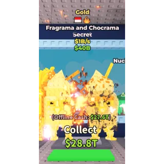 Gold Fragrama and Chocrama 1b/s