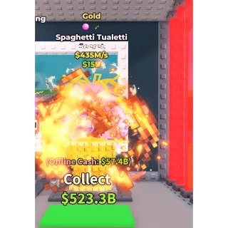 Gold Spaghetti Tualetti 435m/s