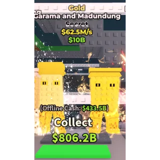 Gold Garama and Madungdung 62.5m/s