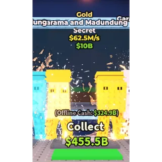 Gold Garama and Madungdung 62.5m/s