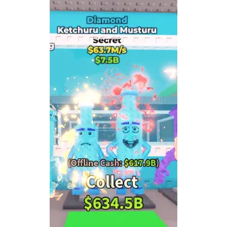 Diamond Ketchuru and Musturu 63.7m/s