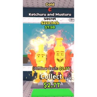 Gold Ketchuru and Musturu 223.1m/s