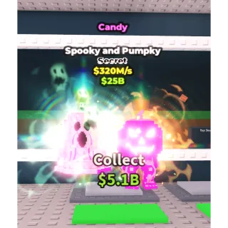 Candy Spooky and pumpky 320m/s