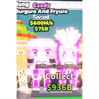 Candy Burguro And Fryuro 600m/s