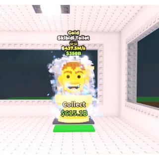 Gold OG Skibidi toilet 437.5m/s