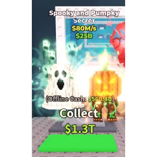 Spooky and Pumpky 80m/s