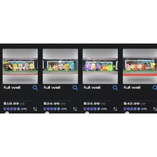 all 4 of these walls