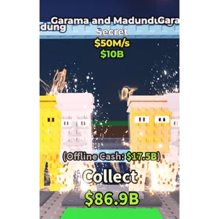 Garama and Madungdung 50m/s