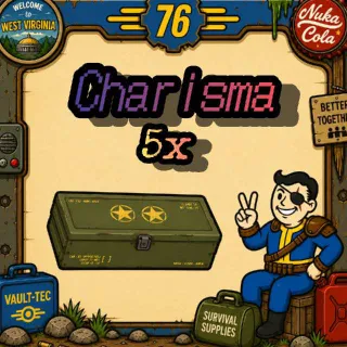 5x Charisma Mods