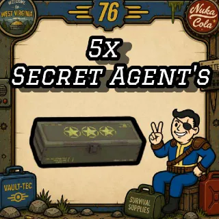 5x Secret Agent's MOD
