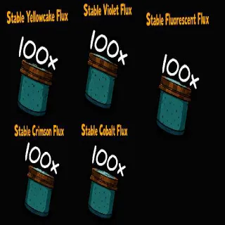 100 Of Each Stable Flux