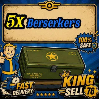 5x Berserker's Mods