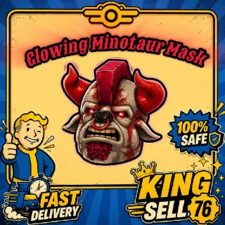 Glowing Minotaur Mask
