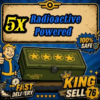 5x Radioactive-Powered Mods