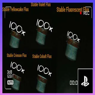 100 Of Each Stable Flux
