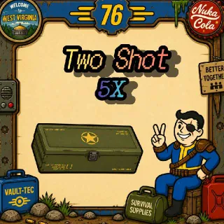5x Two Shot Mods