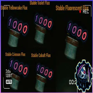 1000 Of Each Stable Flux