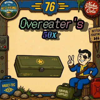 50x Overeater's Mods