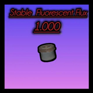 1000 Stable Fluorescent Flux