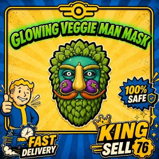 Glowing Veggie Man Mask