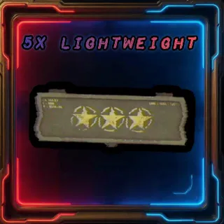 5x Lightweight Mod
