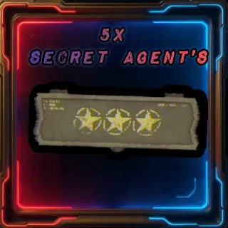 5x Secret Agent's Mod