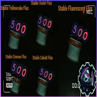 500 Of Each Stable Flux