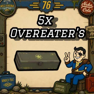 5x Overeater's MOD
