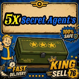 5x Secret Agent's Mods