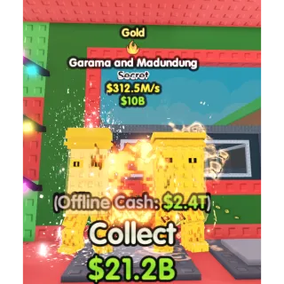 Gold Garama And Madundung $312.5m/s