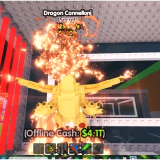 Dragon Cannelloni $250m/s