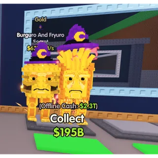 Gold Burguro and Fryuro $637.5m/s