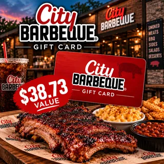 City Barbeque $38.73 E-Gift Card | Digital Delivery