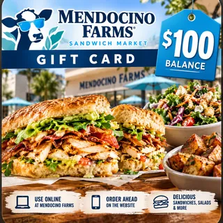 $100 Mendocino Farms eGift Card