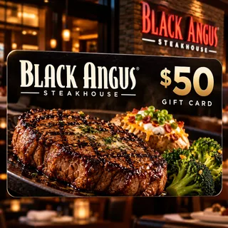 Black Angus Steakhouse $50 eGift Card | Fast Digital Delivery
