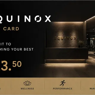 Equinox Gift Card – $23.50 Value – Fast Delivery 