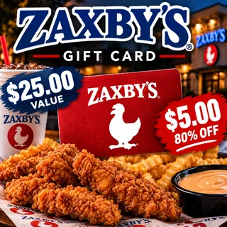 Zaxby’s $25 E-Gift Card | Digital Delivery