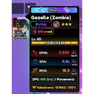 **SHINY** Giselle Gewelle (Gazelle) | Anime Vanguards 