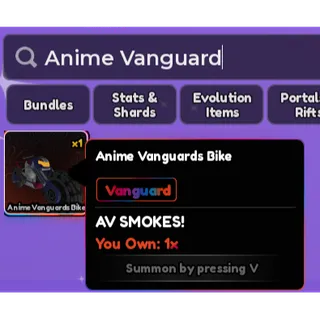 Anime Vanguards Bike (Mount) | Anime Vanguards