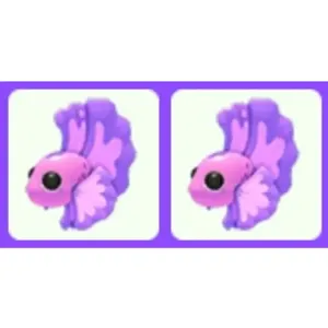 pink beta fish