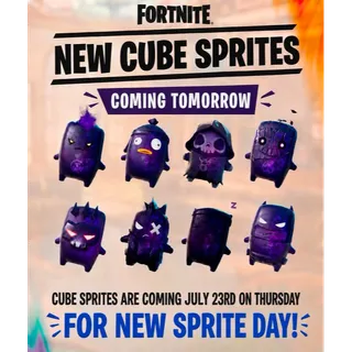 FORTNITE SPRITES ALL CUBE VARIANTS MASTERED BUNDLE!!!!!
